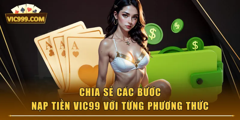 Chia sẻ các bước nạp tiền VIC99 với từng phương thức