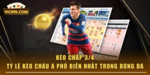 Kèo Chấp 3/4 - Tỷ Lệ Kèo Châu Á Phổ Biến Nhất Trong Bóng Đá