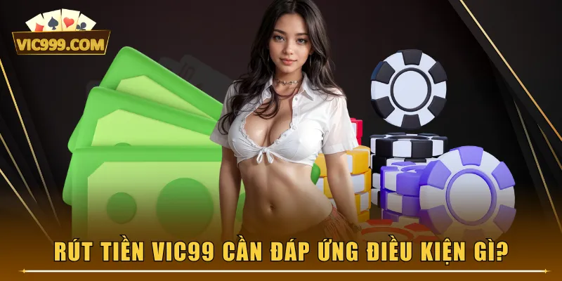 Rút tiền VIC99 cần đáp ứng điều kiện gì?