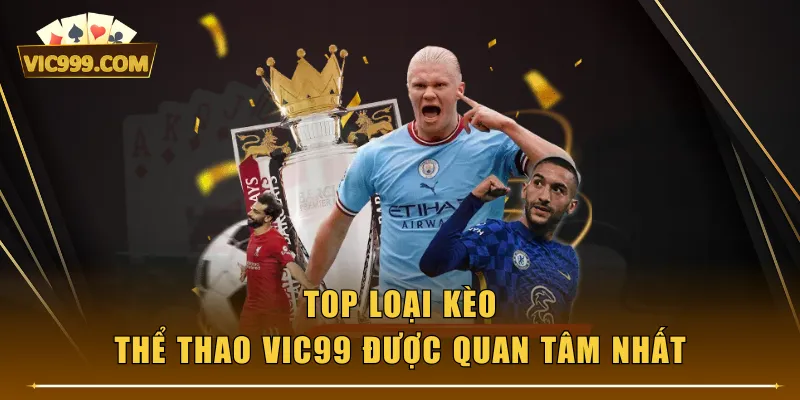 Top loại kèo Thể Thao VIC99 được quan tâm nhất